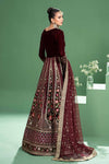3 Piece Embroidered Velvet Suit