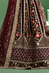 3 Piece Embroidered Velvet Suit