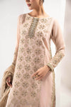 3 Piece Embroidered Organza Suit