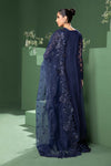 3 Piece Embroidered Net Suit