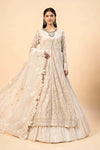 3 Piece Embroidered Net Suit