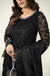 3 Piece Embroidered Organza Suit