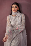 3 Piece Embroidered Organza Suit