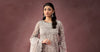 3 Piece Embroidered Organza Suit