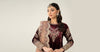 3 Piece Embroidered Velvet Suit