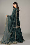 3 Piece Embroidered Velvet Suit