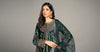 3 Piece Embroidered Velvet Suit