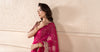 Embroidered Chiffon Saree