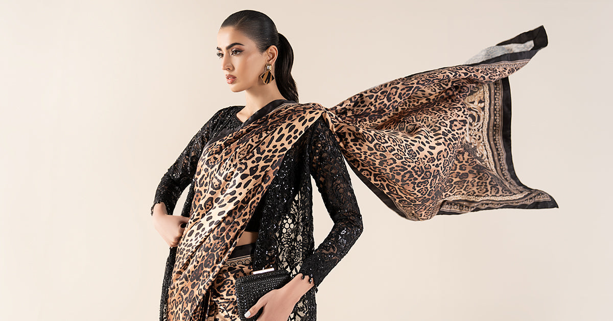 Embroidered Satin Silk Saree