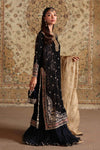 3 Piece Embroidered Velvet Suit