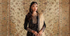 3 Piece Embroidered Velvet Suit