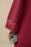 3 Piece Embroidered Silk Net Suit