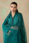 3 Piece Embroidered Silk Net Suit