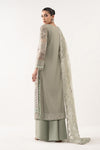 3 Piece Embroidered Net Suit