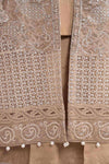 3 Piece Embroidered Net Suit