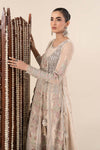 3 Piece Embroidered Net Suit