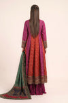 3 Piece Embroidered Silk Lurex Jacquard Suit