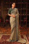 Embroidered Chiffon Saree