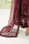 3 Piece Embroidered Raw Silk Suit