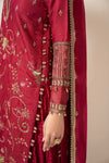 3 Piece Embroidered Jacquard Suit