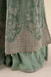 3 Piece Embroidered Net Suit