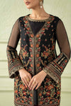 3 Piece Embroidered Organza Suit
