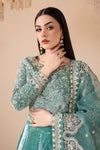 3 Piece Embroidered Velvet Suit