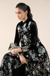 3 Piece Embroidered Velvet Suit