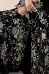 3 Piece Embroidered Velvet Suit