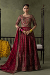 3 Piece Embroidered Velvet Suit