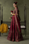 3 Piece Embroidered Velvet Suit