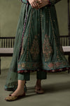3 Piece Embroidered Net Suit