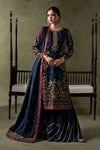 3 Piece Embellished Raw Silk Suit
