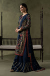 3 Piece Embellished Raw Silk Suit