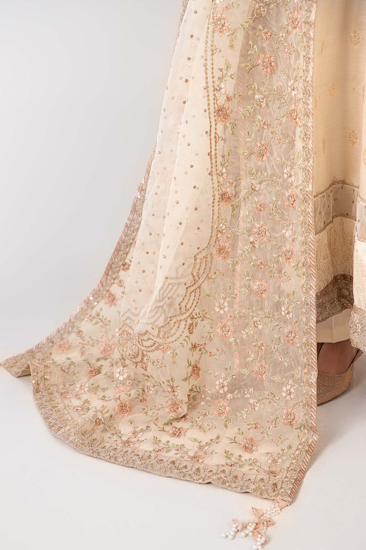 3 Piece Embroidered Suit