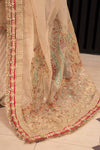 3 Piece Embroidered Tissue Suit
