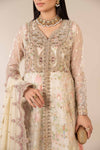 3 Piece Embroidered Organza Suit