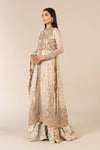 3 Piece Embroidered Organza Suit