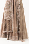 3 Piece Embroidered Organza Suit
