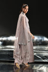 3 Piece Embroidered Organza Suit
