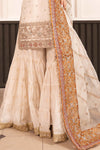 3 Piece Embroidered Cotton Lurex Suit