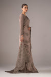 Embroidered Chiffon Saree