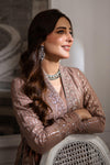 2 Piece Embroidered Raw Silk Suit