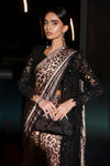 Embroidered Satin Silk Saree
