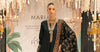 3 Piece Embroidered Raw Silk Suit