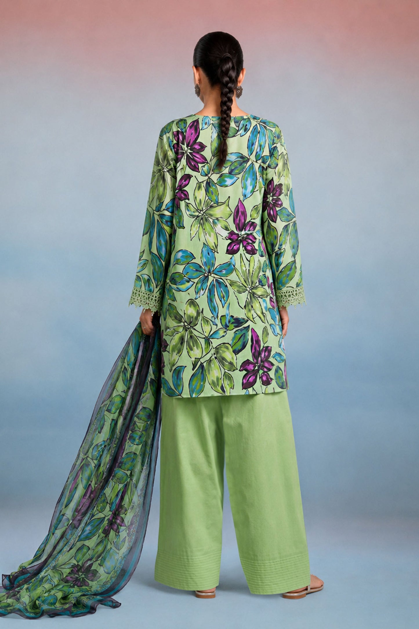3 Piece Printed Lawn Suit
