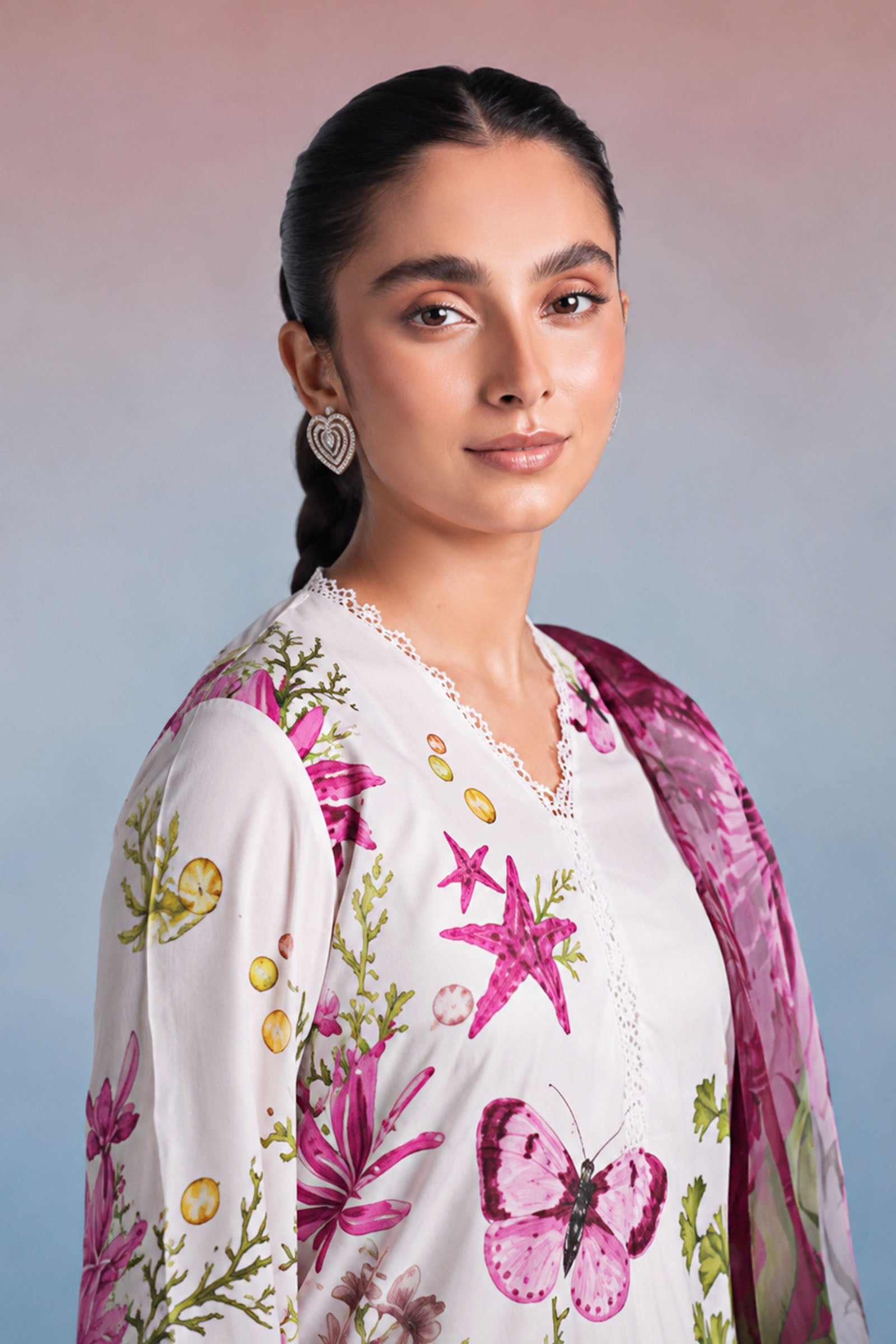 3 Piece Printed Lawn Suit