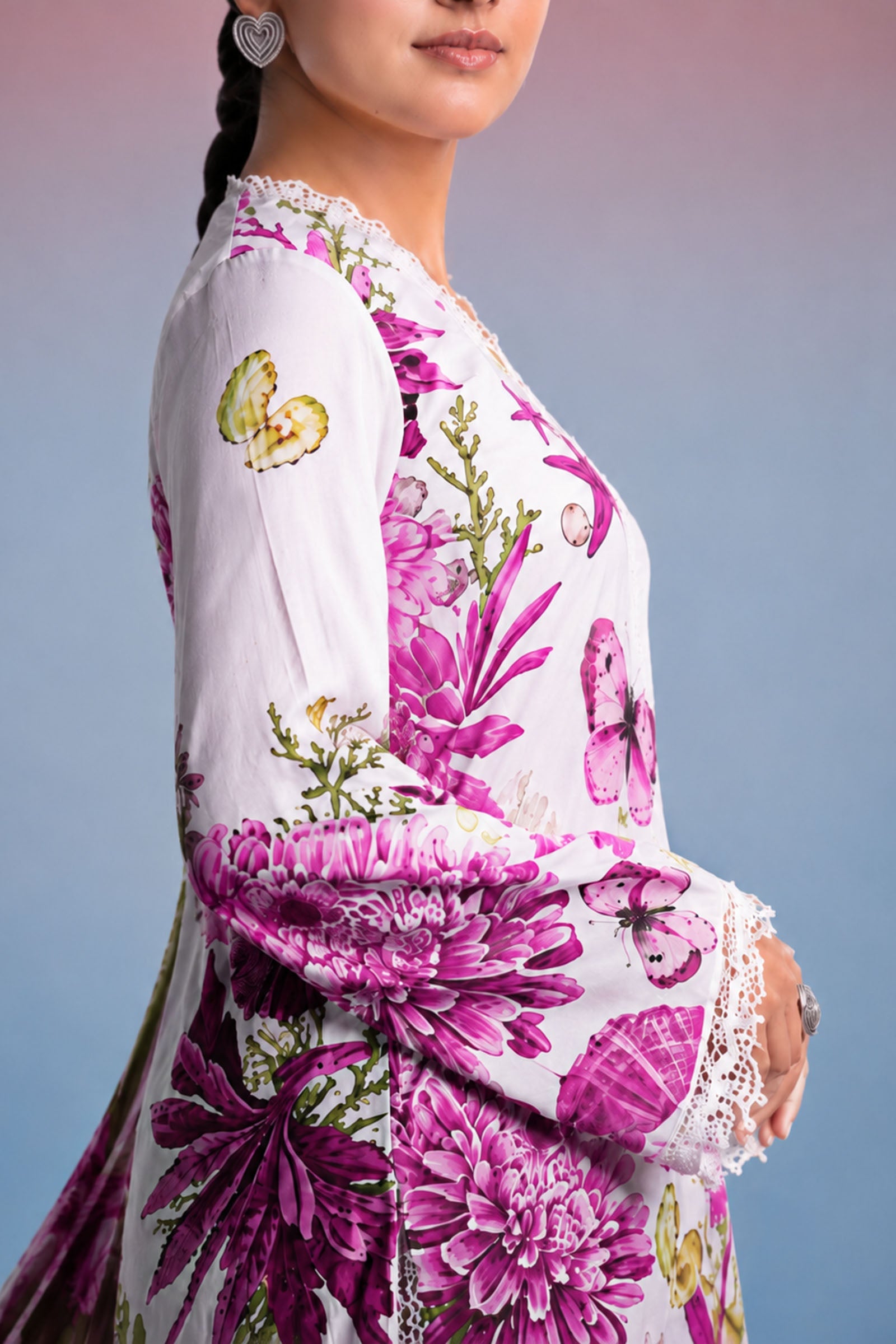 3 Piece Printed Lawn Suit