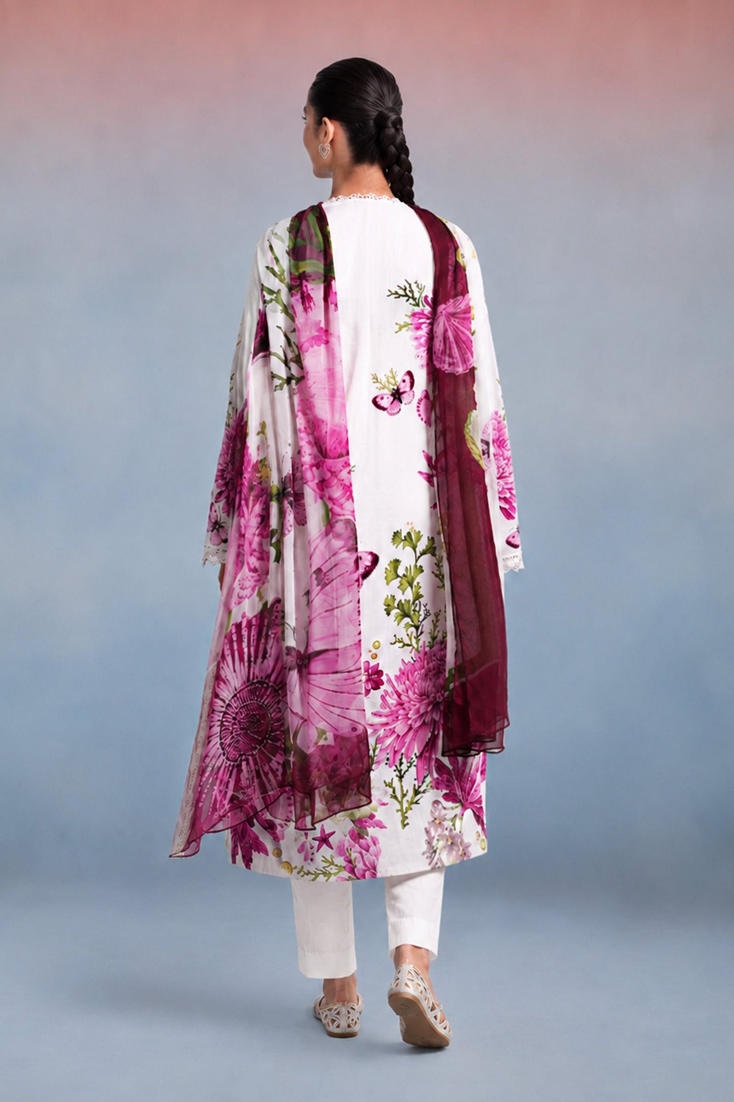 3 Piece Printed Lawn Suit