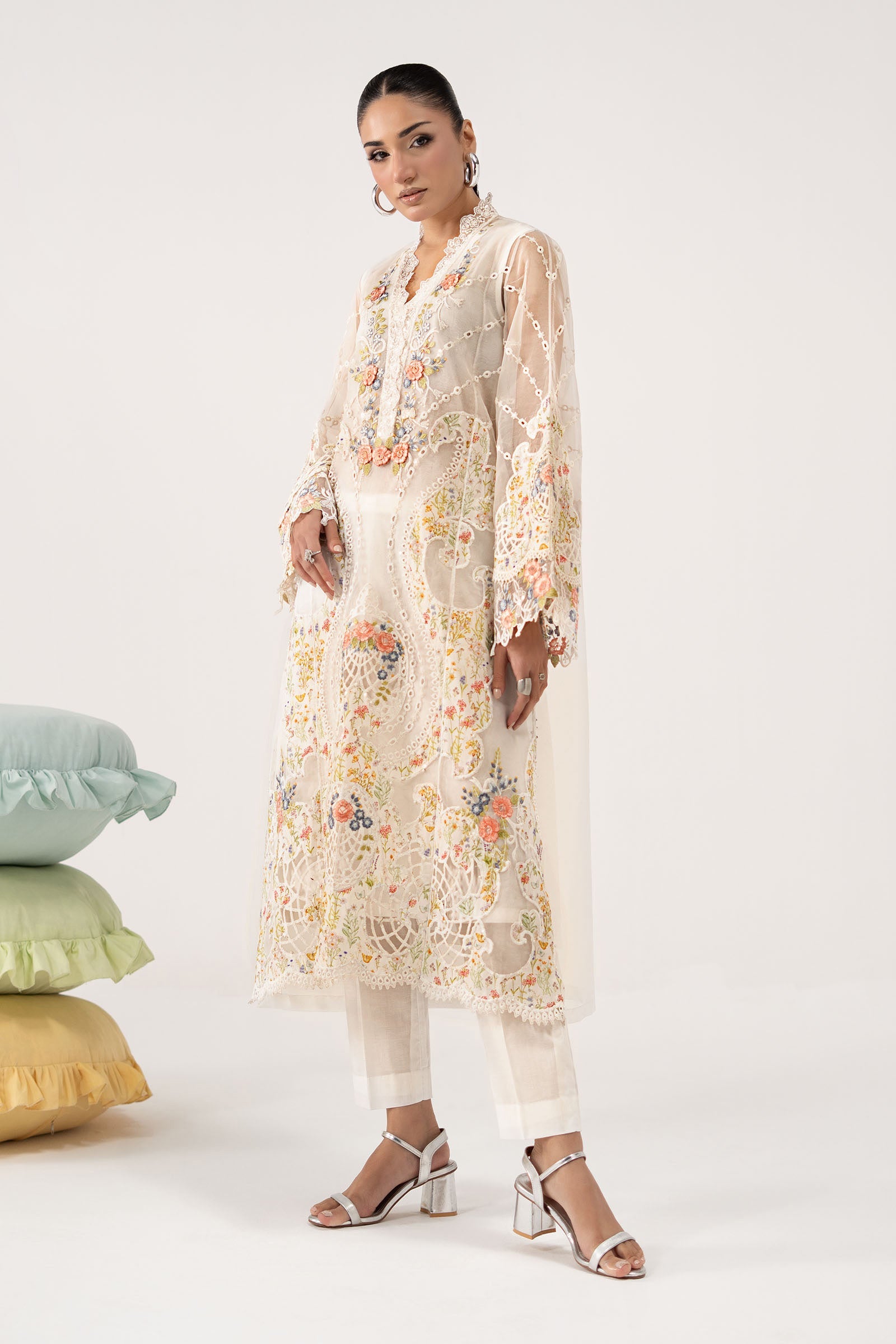 2 Piece Embroidered Lawn Suit